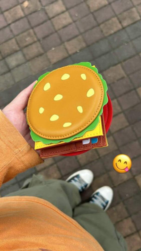 کیف پول همبرگر