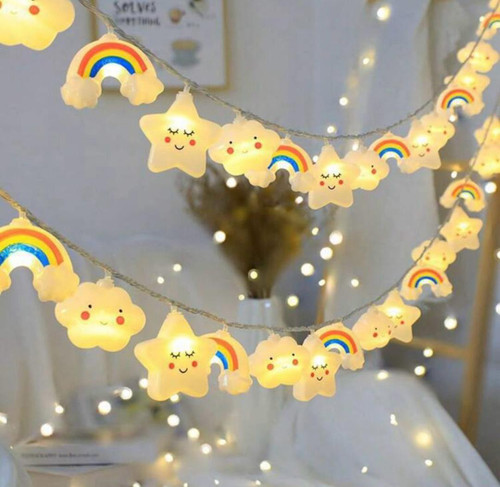 ریسه ستاره و رنگین کمان